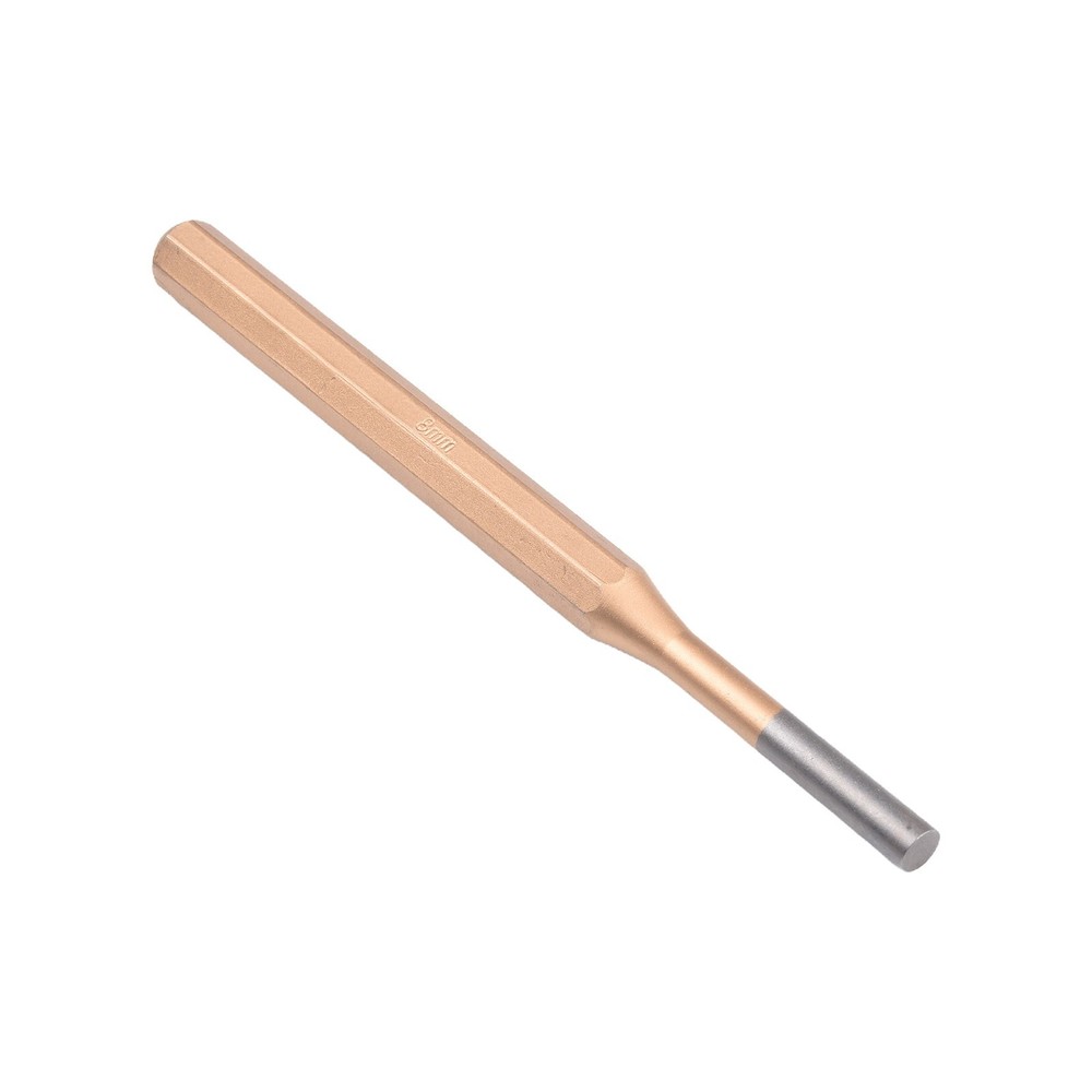 Professional Grade Cylindrical Chisel Round Head Center Punch Chisel 6pcs