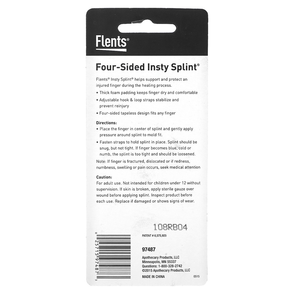 Insty Splint, Four-Sided, M, 1 Count
