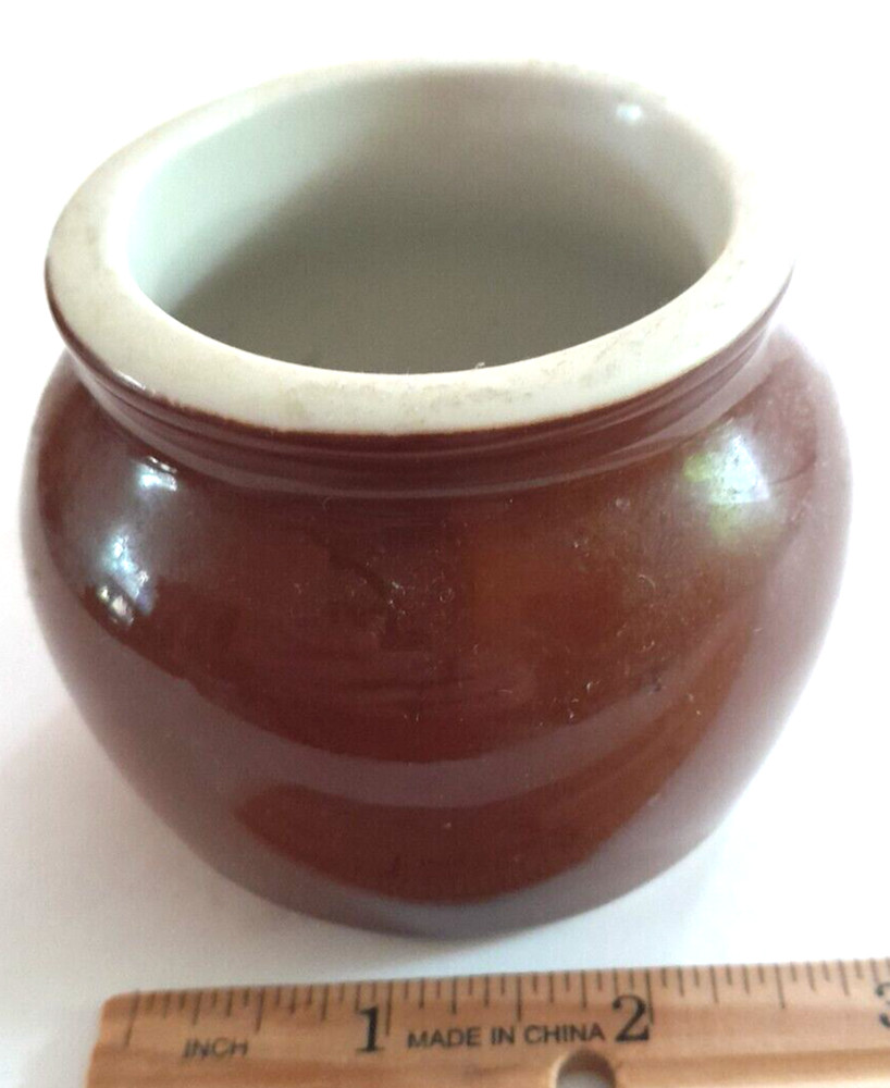 2 Different Hall Mini Bean Pots #820 & #461