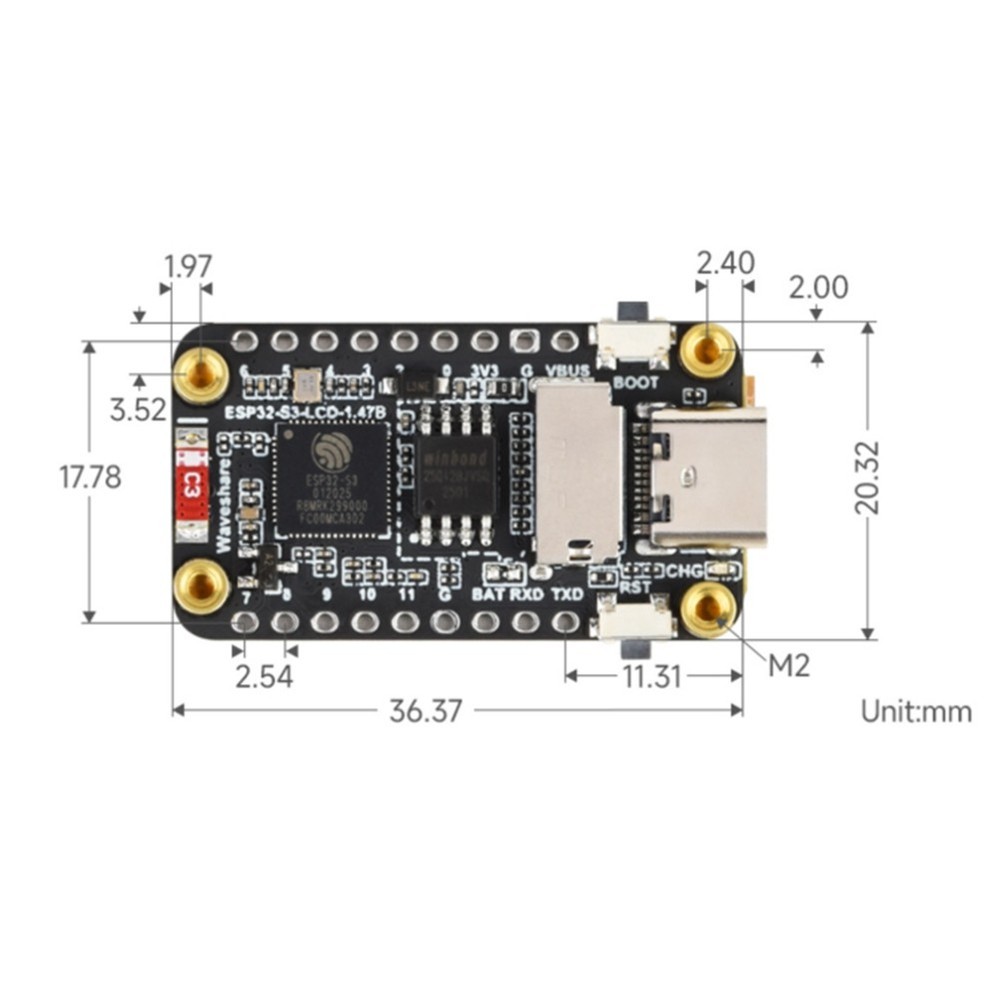 -1.47--Five Point Touch Screen Development Card J1B14170