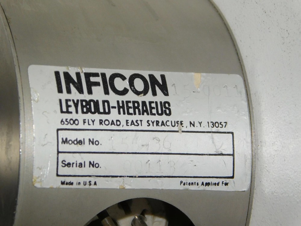 INFICON | 155-36 | RGA SENSOR PROBE | CONFLAT | 2.75" CF | TRANSPECTOR HEAD