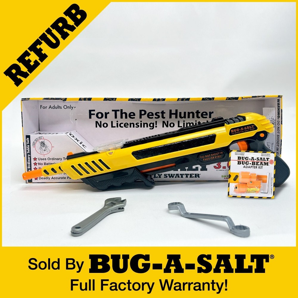 Refurbished BUG-A-SALT Yellow 3.0 Bug-Beam Combo