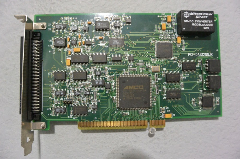 MEASUREMENT COMPUTING PCI-DAS1200/JR 16-channel DATA ACQUISITION DAQ CARD