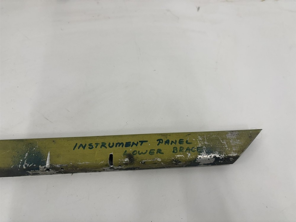 Luscombe Model 8 Bottom Lower Instrument Panel Stiffener Rod Support Bracket