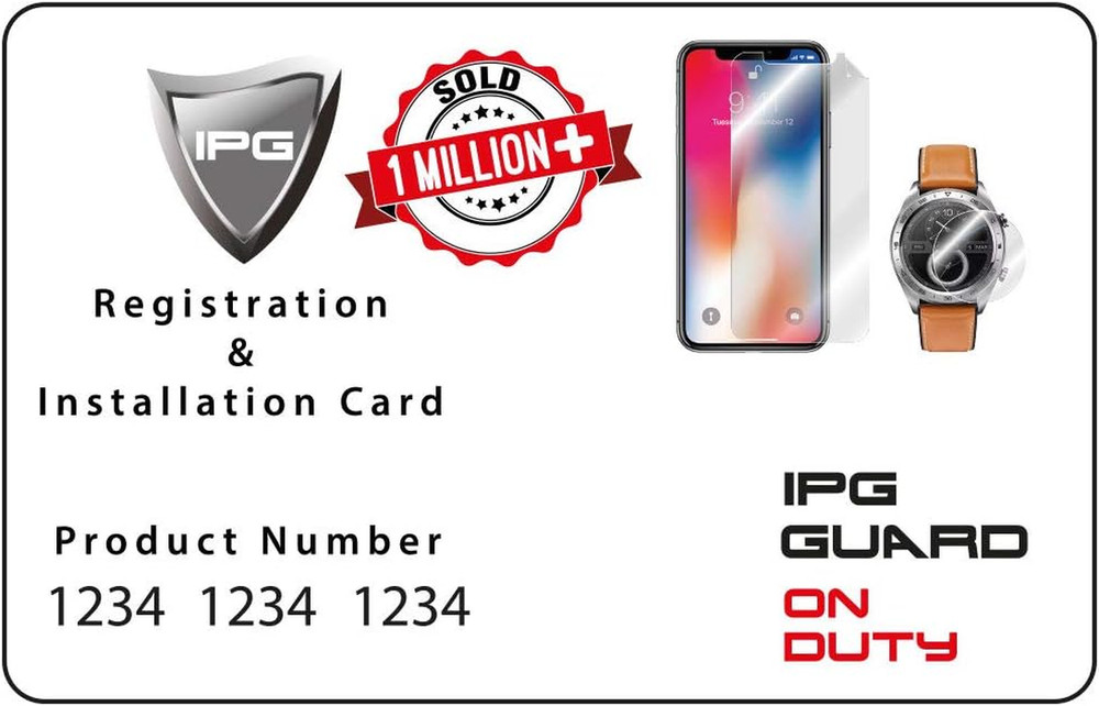 IPG Compatible with Bushnell Phantom 2 GPS Rangefinder Screen Protector (2 Units