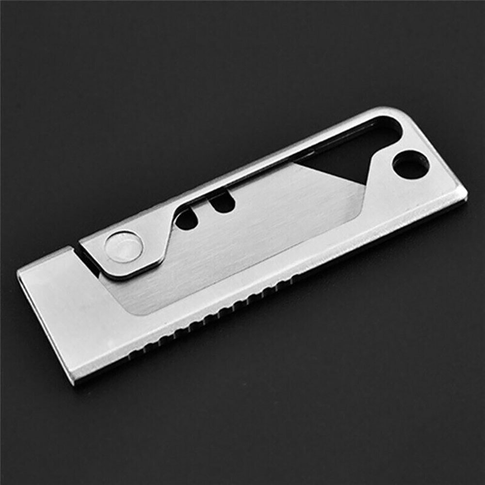 Stainless-Steel EDC Folding Utility Knife Wallpaper Knife Multi-function Outdoor