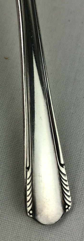 Wm Roger Mfg IS Silverplate Chatham Flatware 6 Teaspoons Vintage