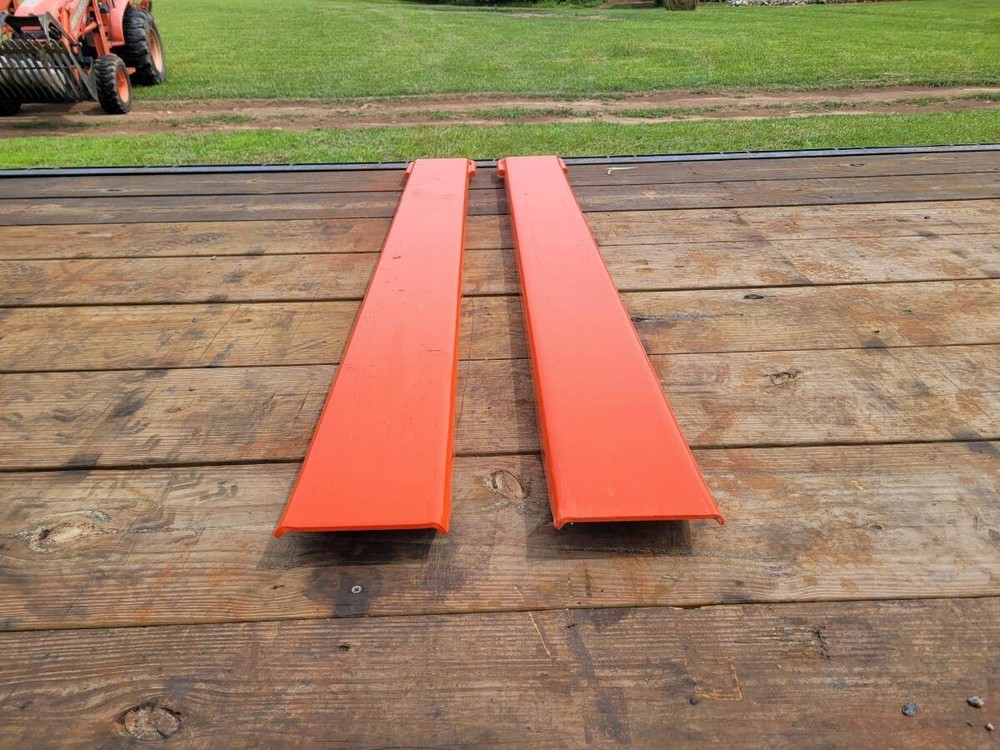Orange Pallet Forks