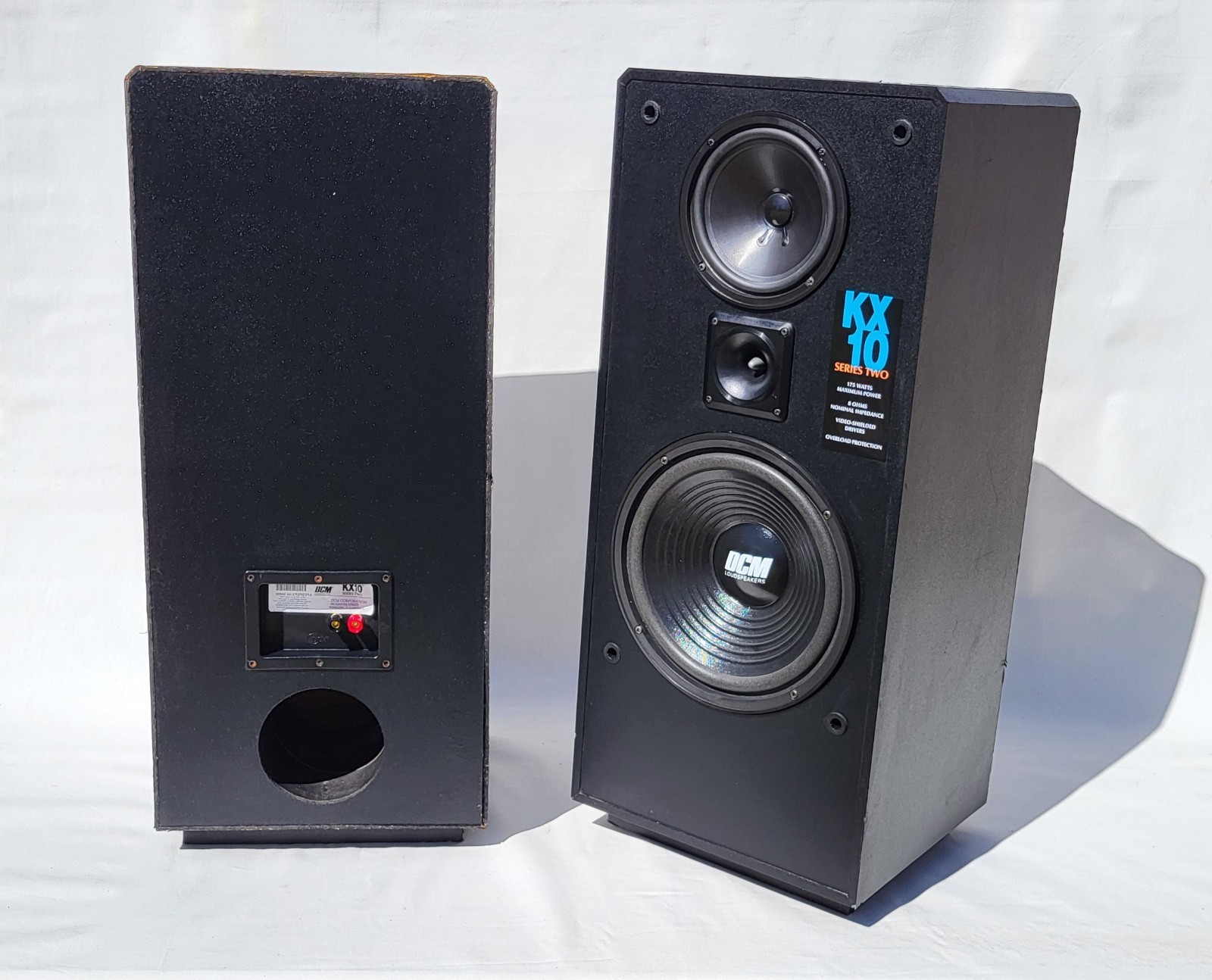 DCM Loud Speakers KX10 SERIES TWO (Pre-owned) Tested.