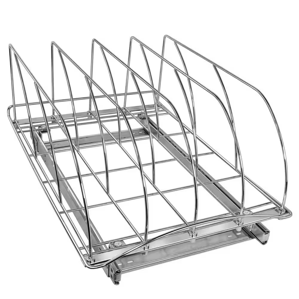 Pull Out Cutting Board, Cookie Sheet, Baking Pan Organizer, Lifetime Ltd. Warran