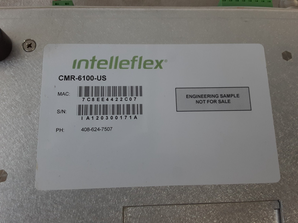 Intelleflex CMR-6100-US XC3 Tech Cellular Multi-Protocol RFID Reader - UNTESTED