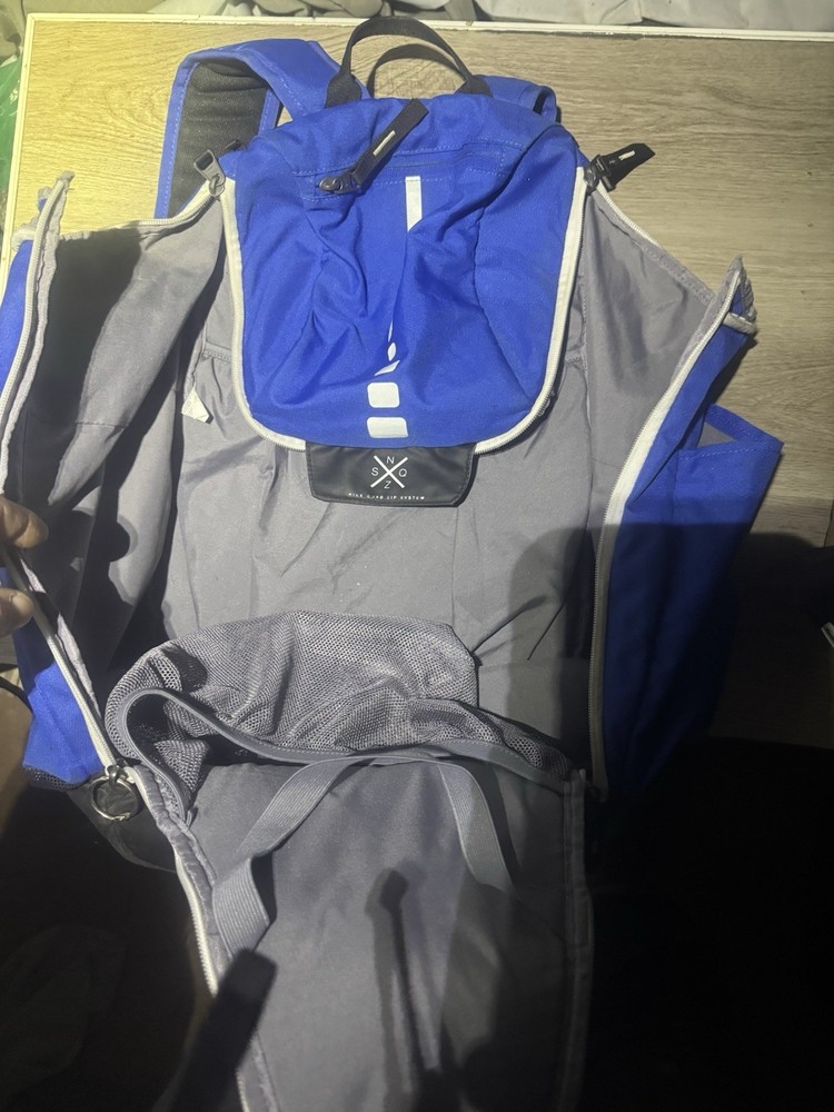 Nike Elite Air Backpack Quad Zip System Blue