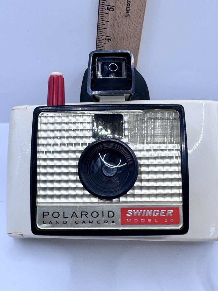 Polaroid 1965 Model 20 Land Camera Complete With Case And Instructions