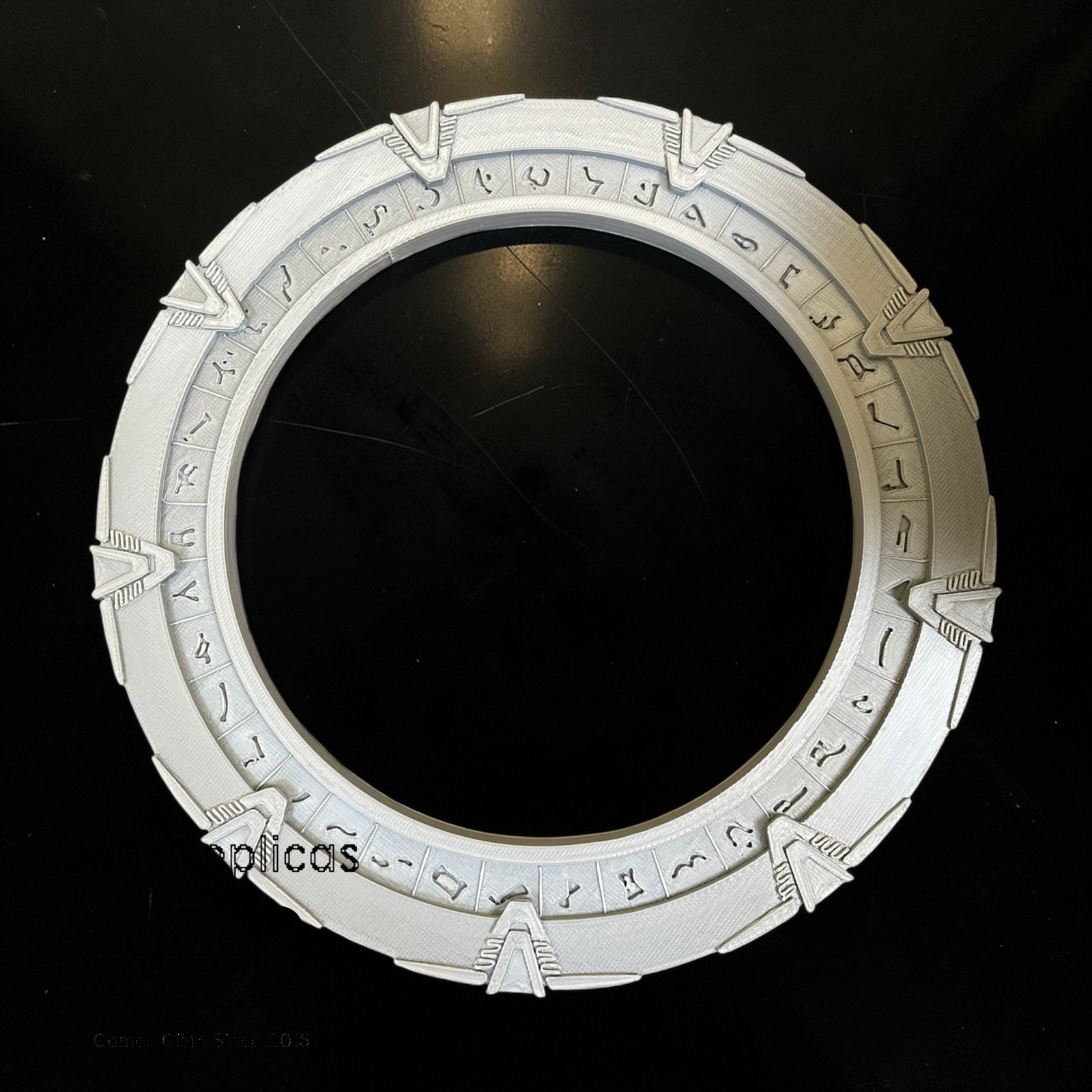 Stargate SG1 Gate 10” Sculpture Collector Replica, Grey, Prop Display Collection
