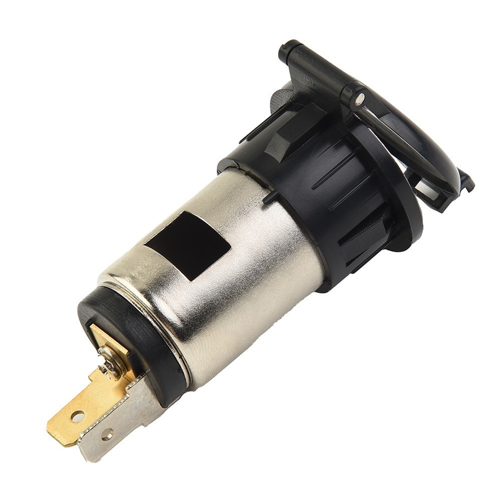 Power Socket for Car and Motorcycle Suitable for GPS and Mobile Devices