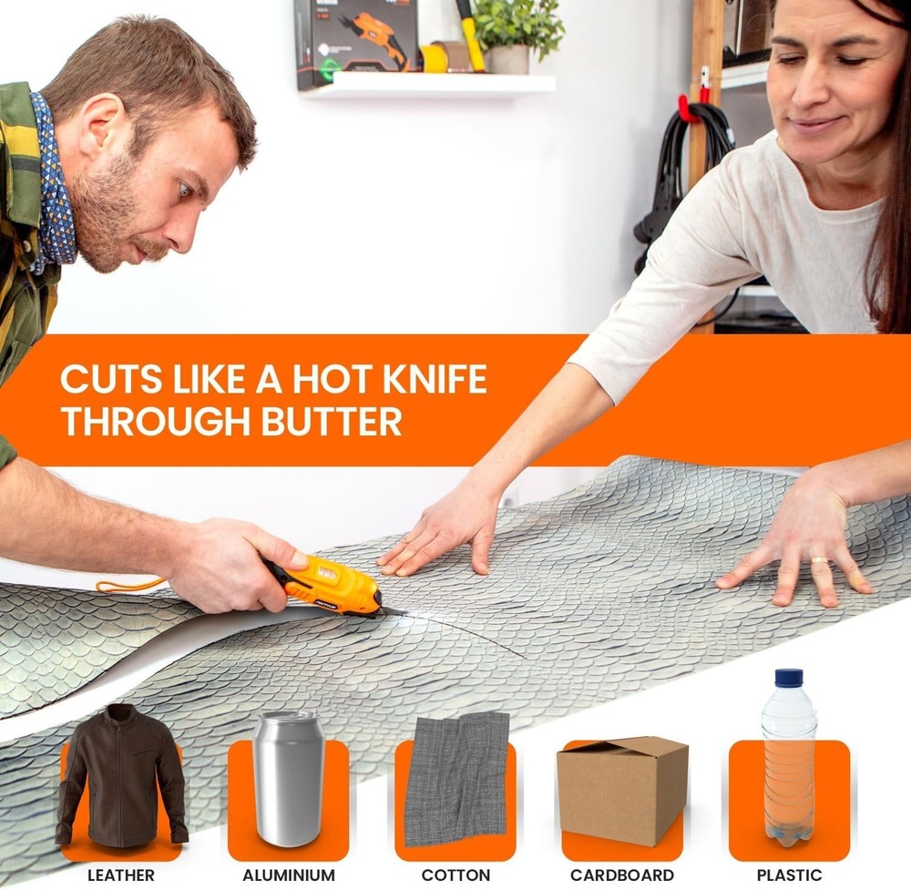 Electric Scissors Cutting Fabric Cardboard Plastic Cordless Rechargeable Tool
