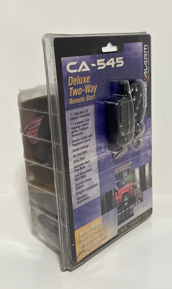 CODE ALARM Deluxe Two Way Remote Start CA-545/Read