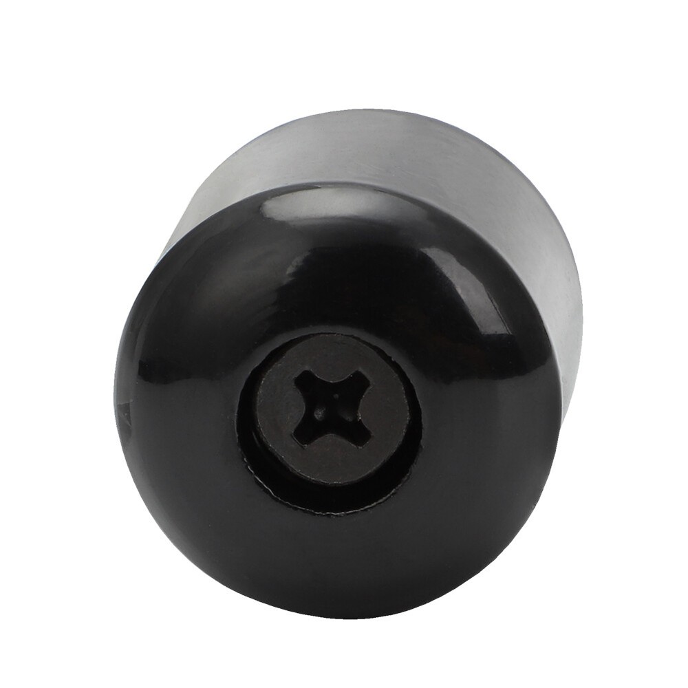 7/8" 22mm Solid Iron Handle Bar Ends Heavy Weight Vibration Reducing Grip Plugs