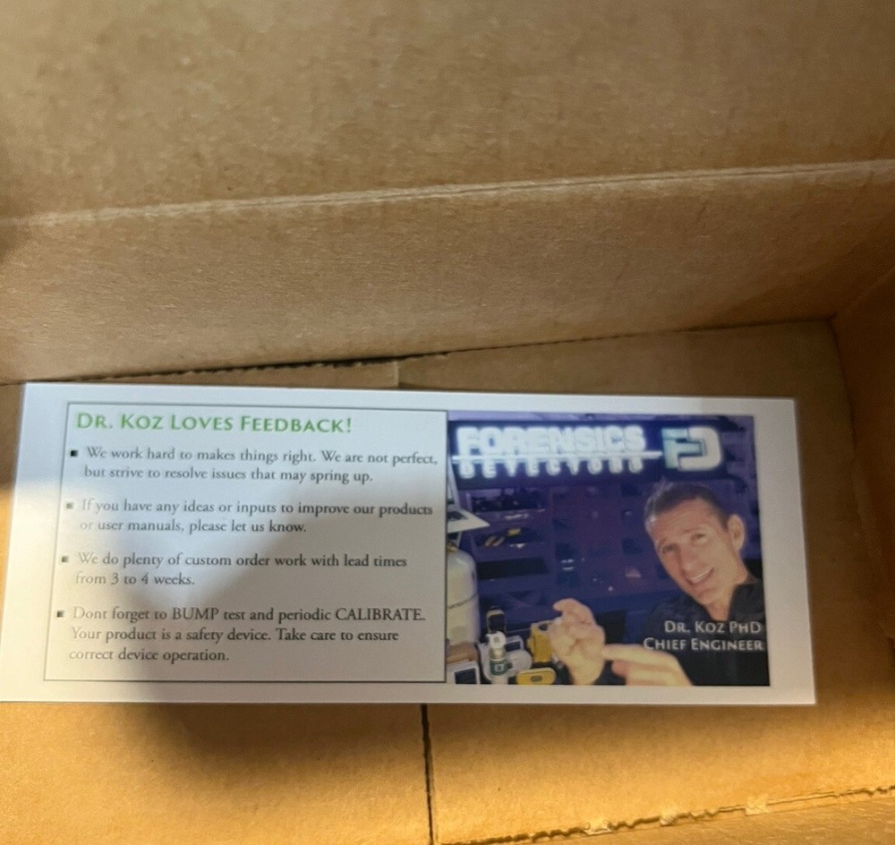 Carbon Monoxide Meter CO METER only.