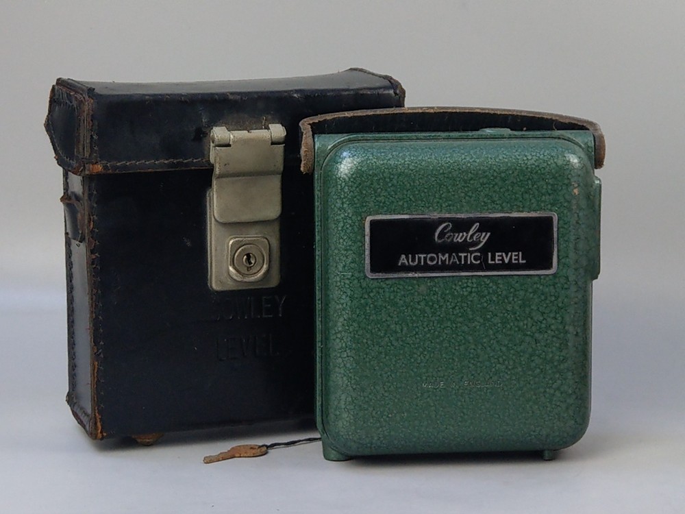Vintage Hilger & Watts Cowley Automatic Level With Original Case