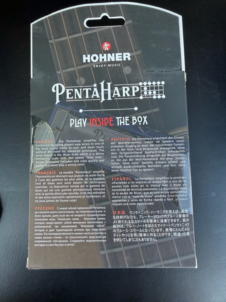 Hohner PentaHarp Harmonica Low F minor
