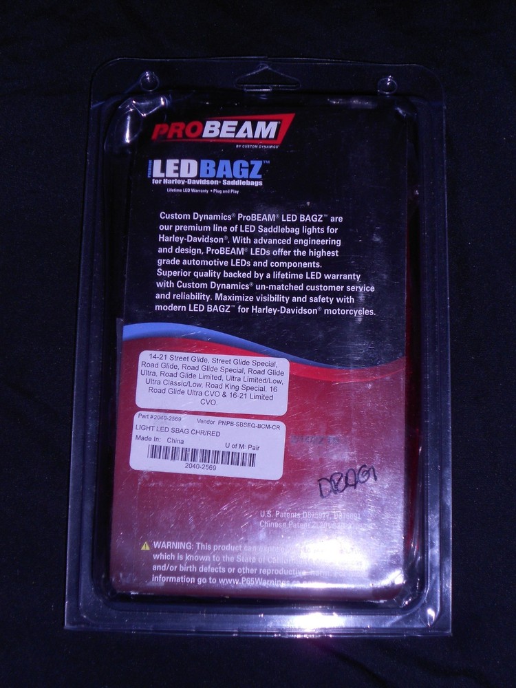 Custom Dynamics ProBEAM LED Sequential BAGZ 2040-2569 PB-SBSEQ-BCM-CR