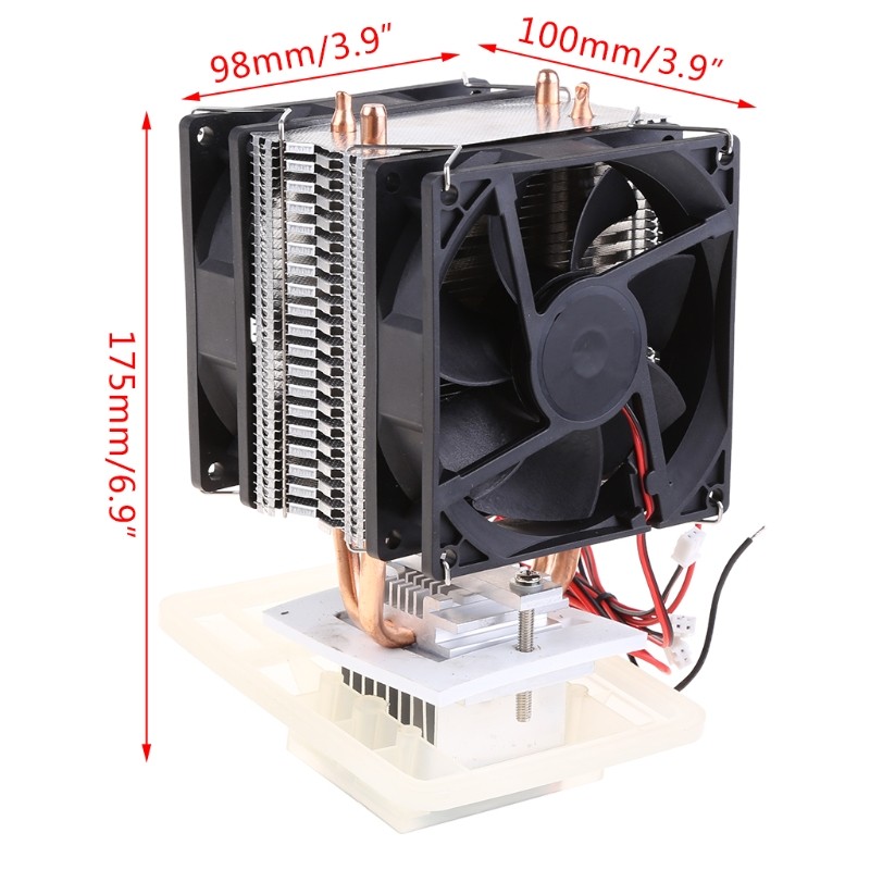 72W 12V Refrigeration Cooling System Semiconductor Refrigeration Cooler DIY Kit