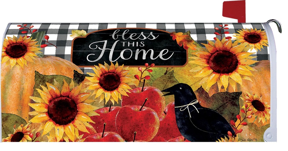 Apple Basket Mailbox Cover