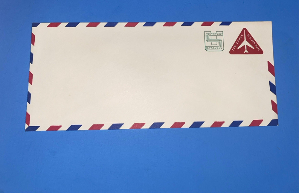 UC45  AIRPLANE AIRMAIL  10c   ENVELOPE 1971