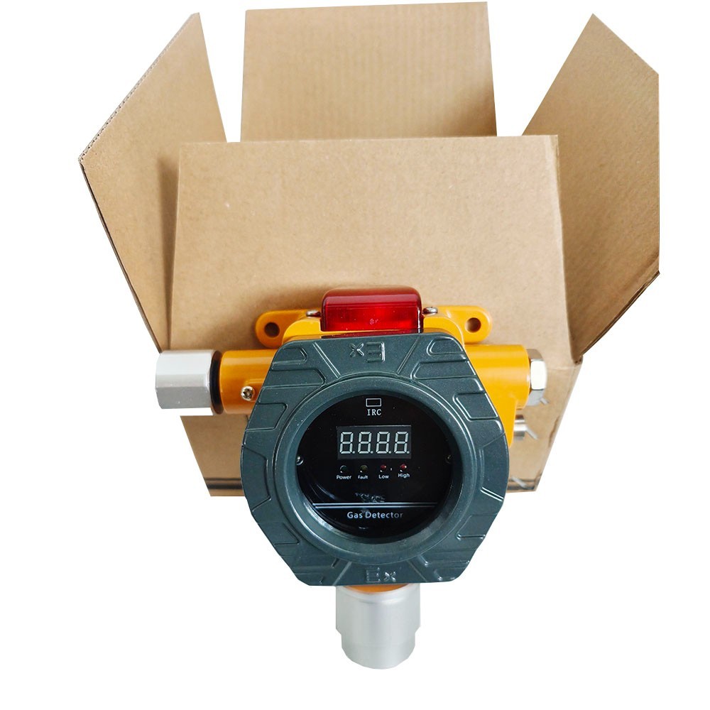 H2S Detector Fixed Hydrogen Sulfide Gas Detector with 0-100PPM Flame-proof Type