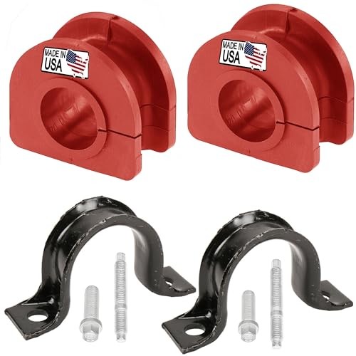 8PC Front/Rear Sway Bar CODE RED Front/Rear Link & Bracket/Bushing Kit