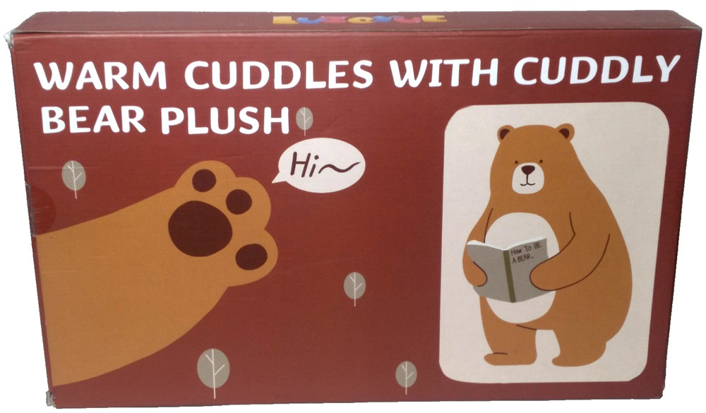 Heating Pad BEAR Microwaveable - Lavender Scent New in Package.