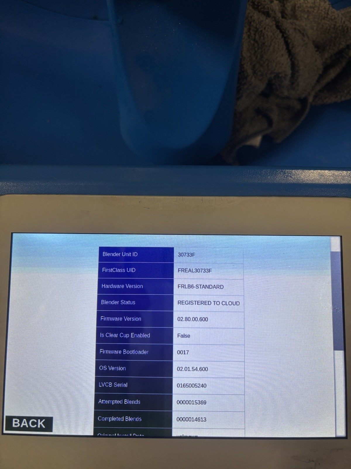 F’Real Blender FRLB6 In Excellent Condition (4) Available