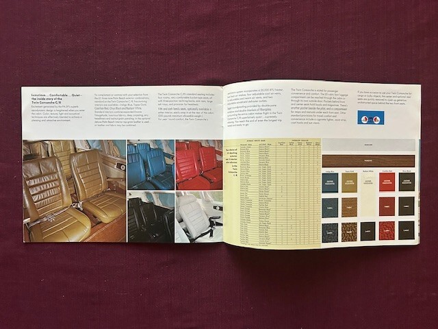 Piper Twin Commanche C/R brochure