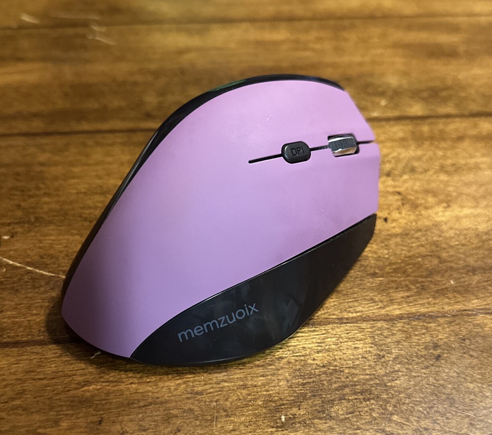 Memzuoix Model 791 Purple Wireless  Optical Mouse