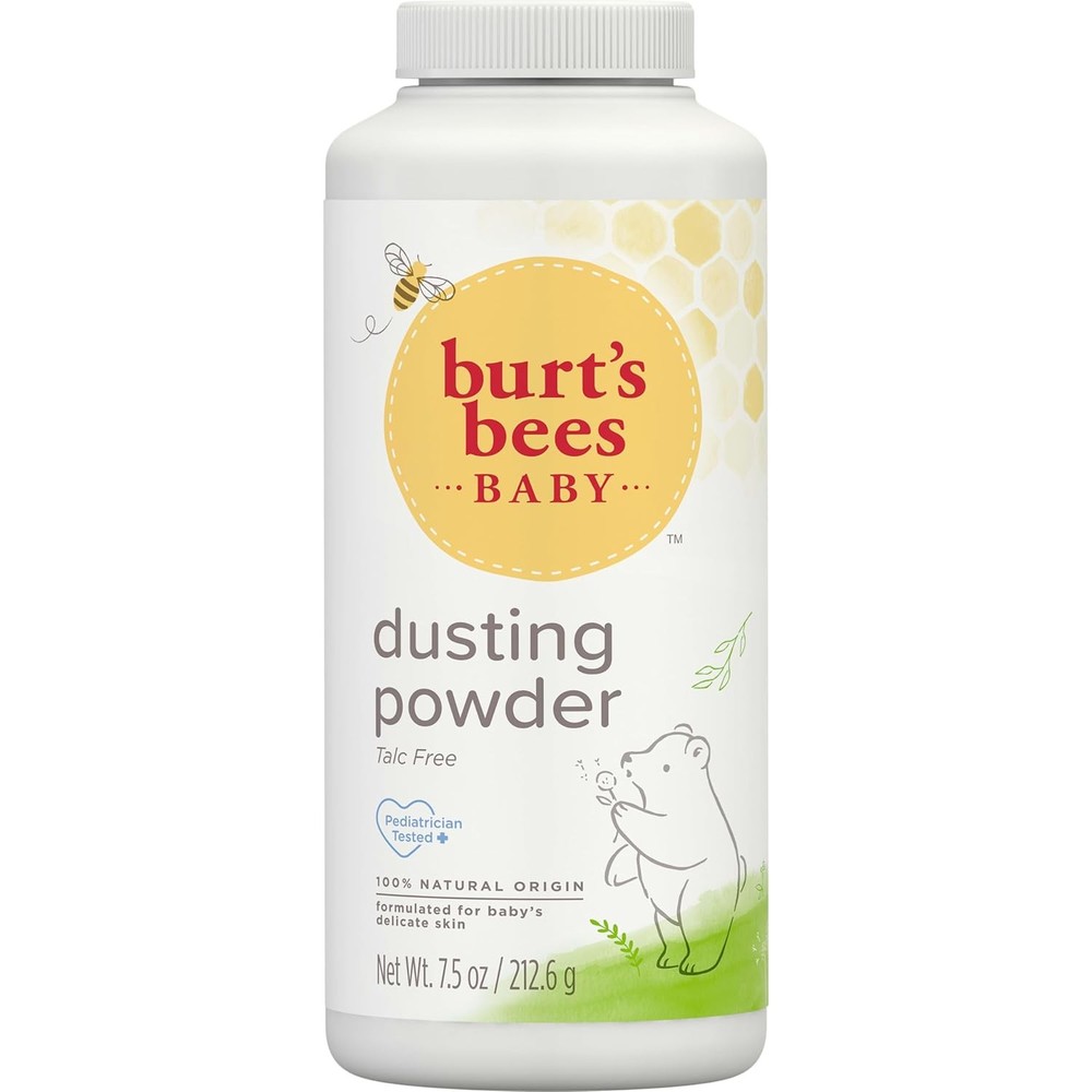 Burt's Bees Stocking Stuffers, Dusting Powder, 100% Natural Origin, 7.5 Ounces
