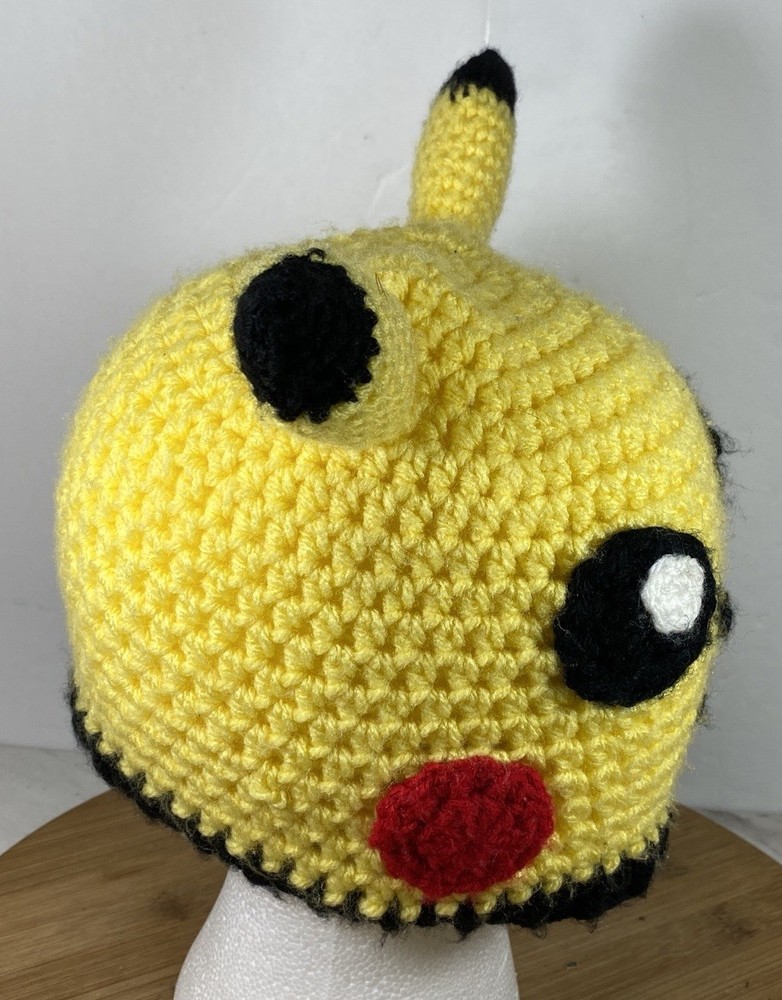 Pokémon Pikachu Beanie Hand Made