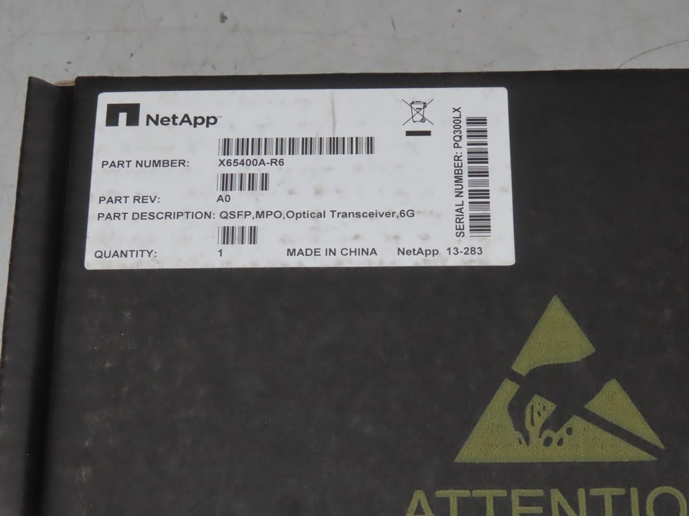 NetApp X65400A-R6 Transceiver