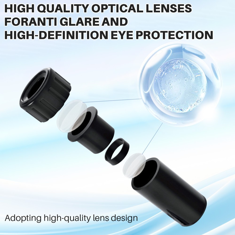 Microscope Kit for Kids 200X-/1200X High-Power Compound Microscope STEM Learning