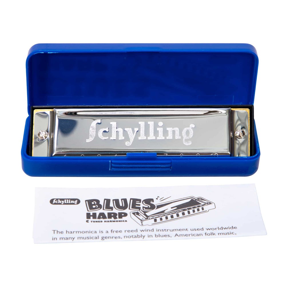 Blues Harmonica by Schylling Bhar Key C