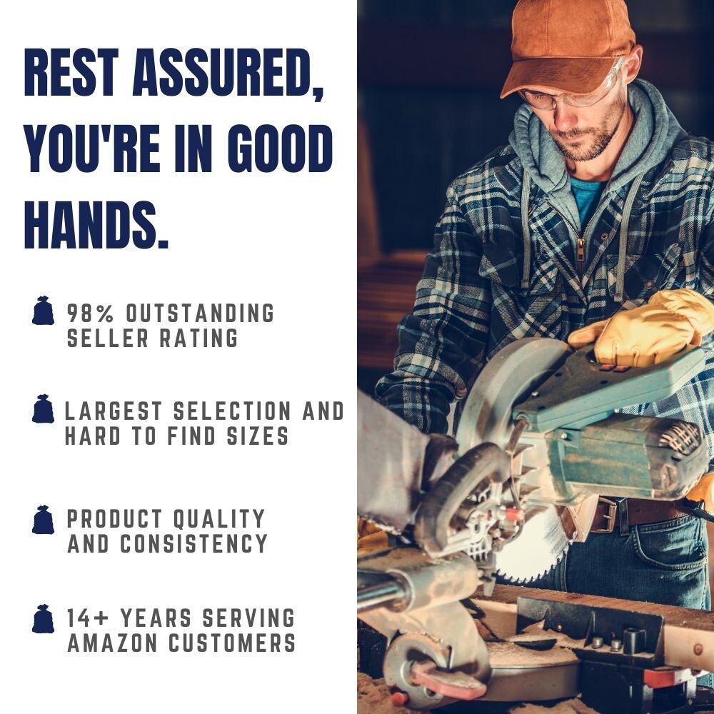 Plasticplace 95-96 Gallon Black Trash Bags, 25 Count