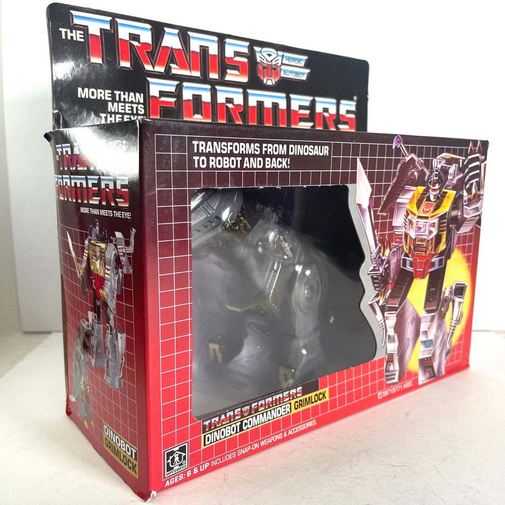 Transformers G1 Dinobot Commander Grimlock Reissue Action Figure Gift Toys