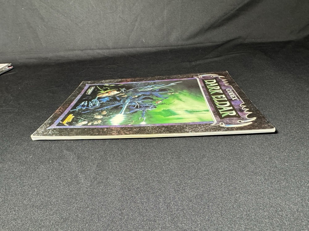 Warhammer 40K Codex: DARK ELDAR (Vtg PB, 1998) Games Workshop Rare OOP