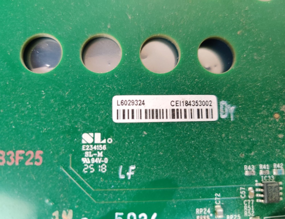 PerkinElmer Lambda Spectrophotometer L6029324 Rev J PCB Board