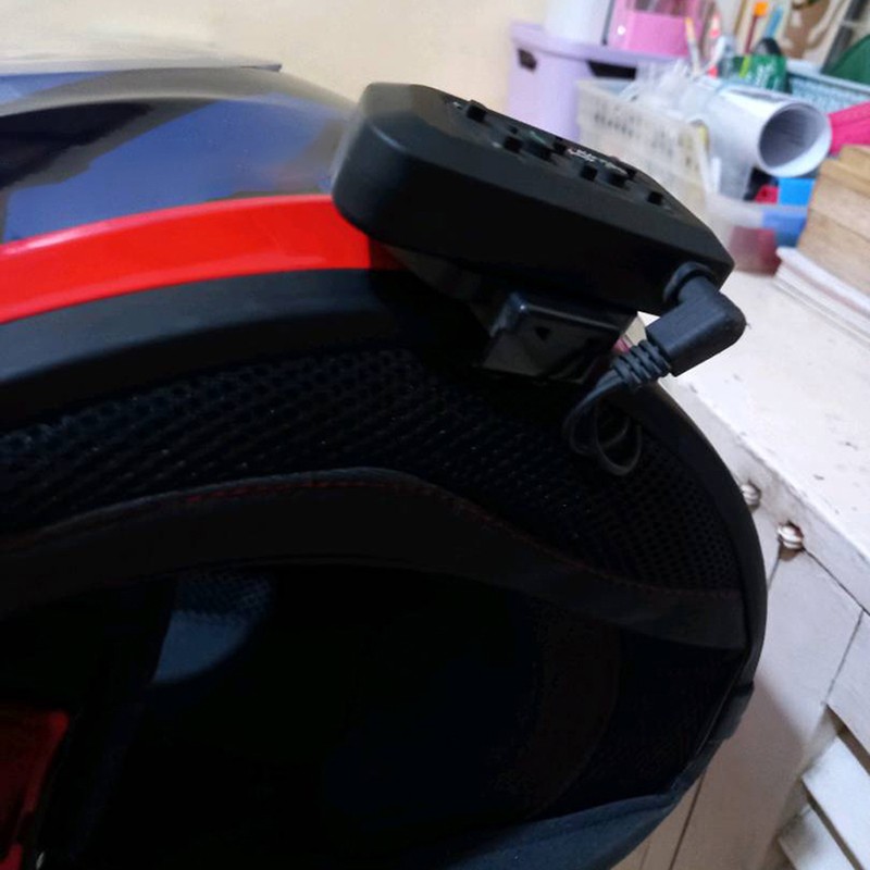 1PCS Helmet Intercom Clip Mounting Bracket for V6 V4 Motorcycle Intercom Headset