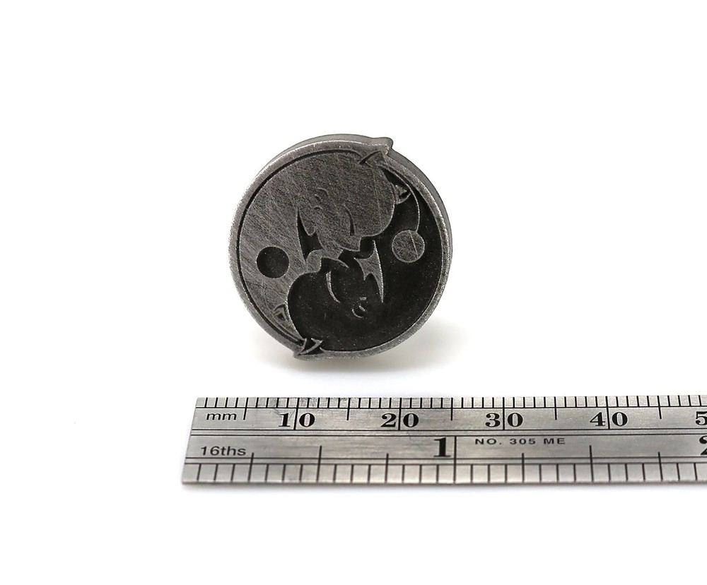Moogle Yin & Yang Cufflinks - Final Fantasy