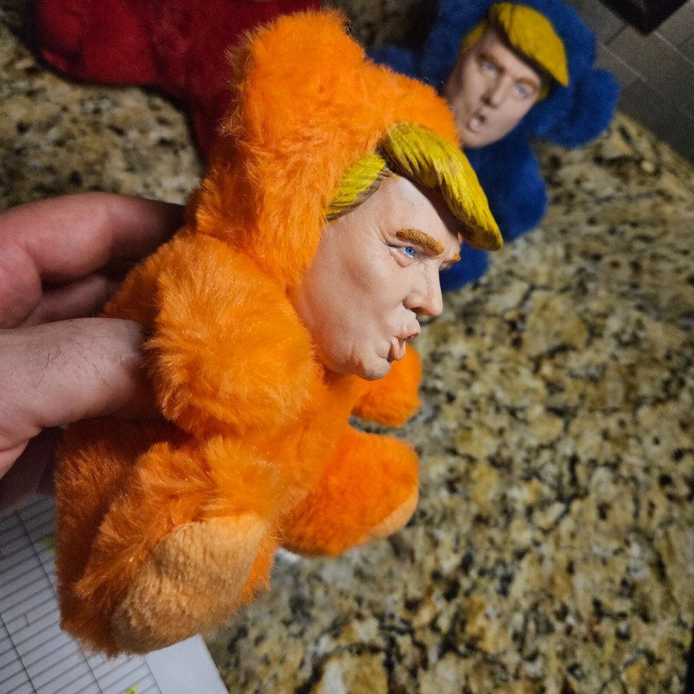 Trump plush teddy bear