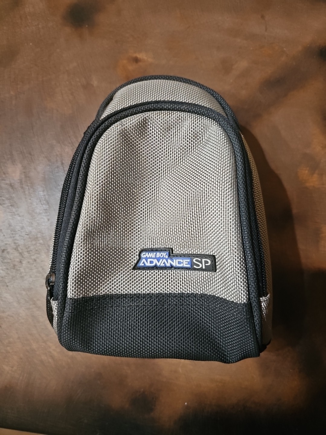 Nintendo GameBoy Advance SP Carrying Bag Gray & Black Case Read