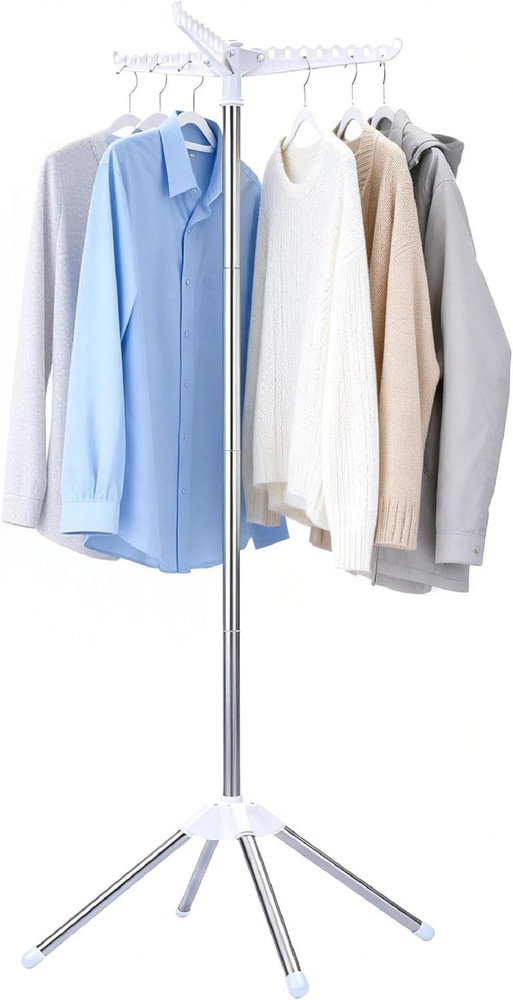 Clothes Drying Rack, Foldable Laundry Drying Rack, Indoor 59-Inch Drying Rack Cl