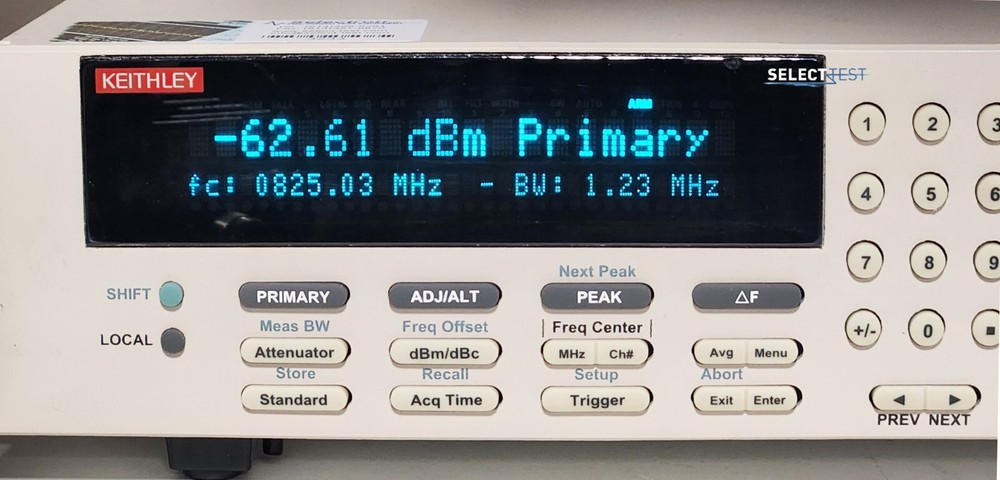 KEITHLEY 2800 RF TELECOM POWER ANALYZER ****LOOK**** (REF.: 872L)